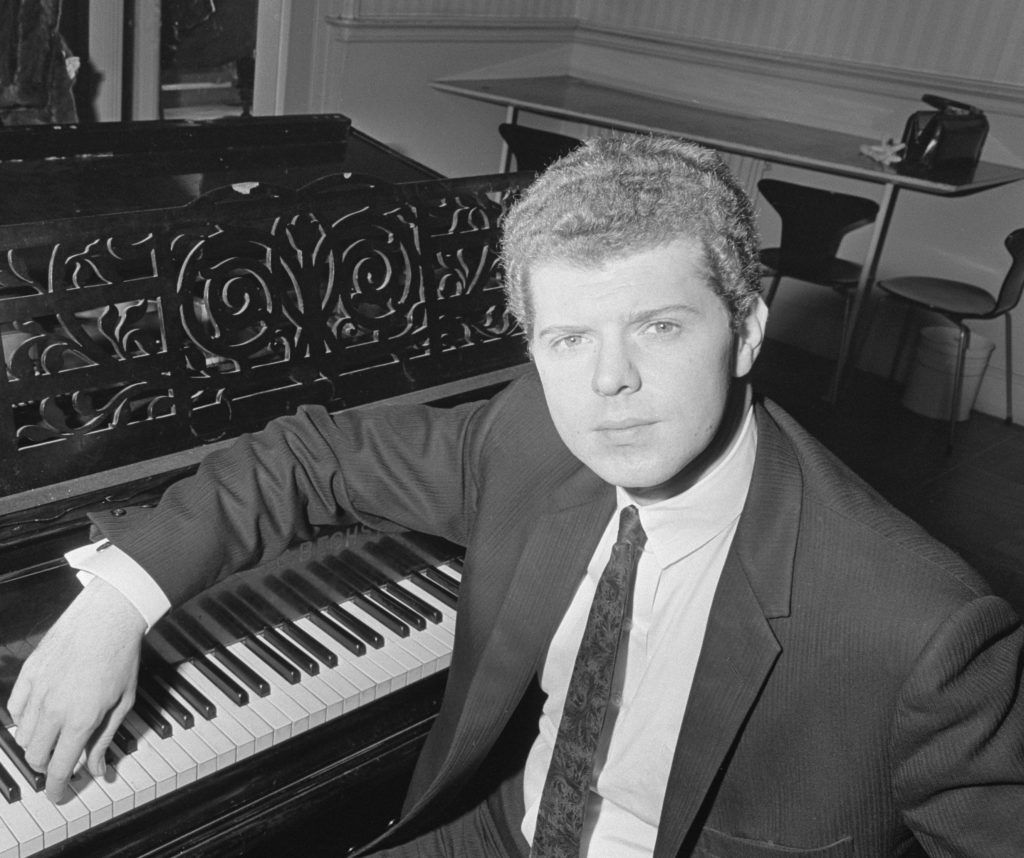 American pianist Van Cliburn, a few years after winning the first Tchaikovsky competition.